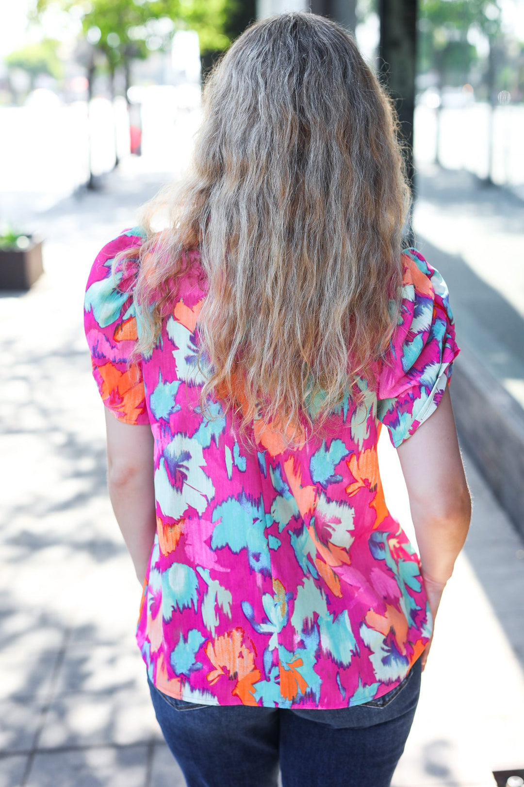 Bright Florals Top