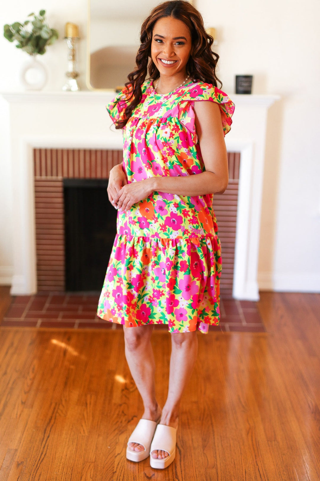 Summer Lovin' Floral Tiered Dress