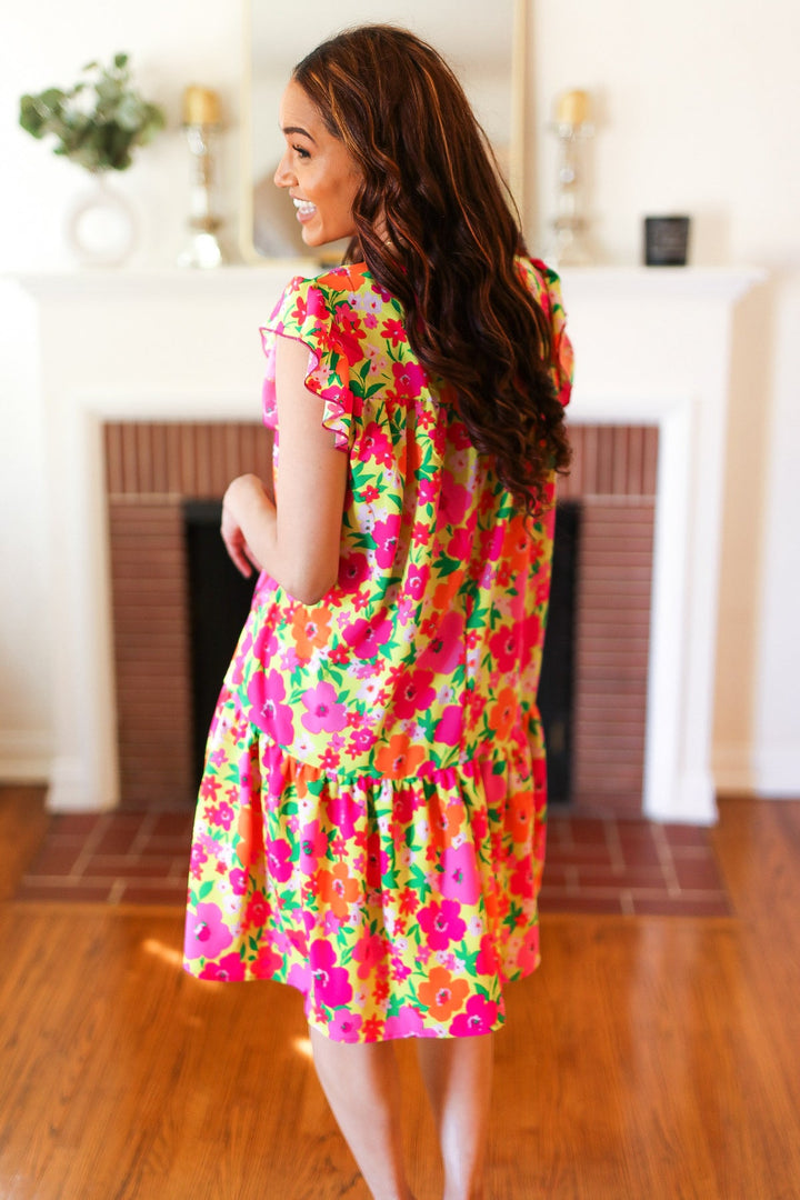 Summer Lovin' Floral Tiered Dress