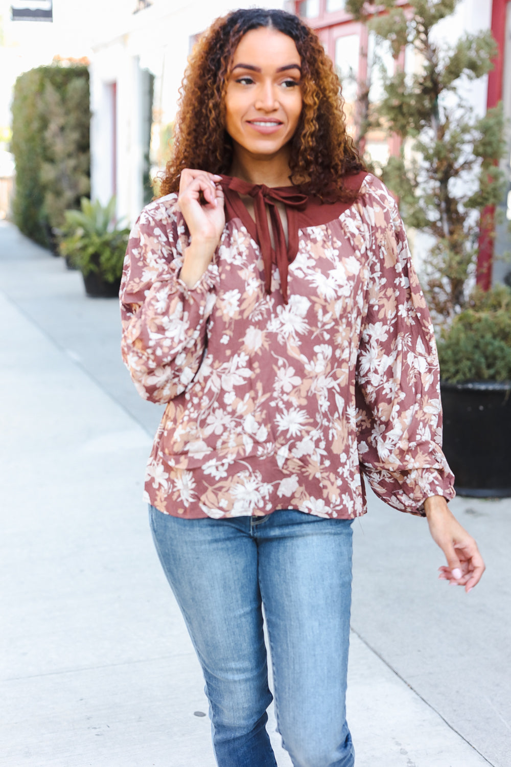 Simply Stunning Floral Blouse