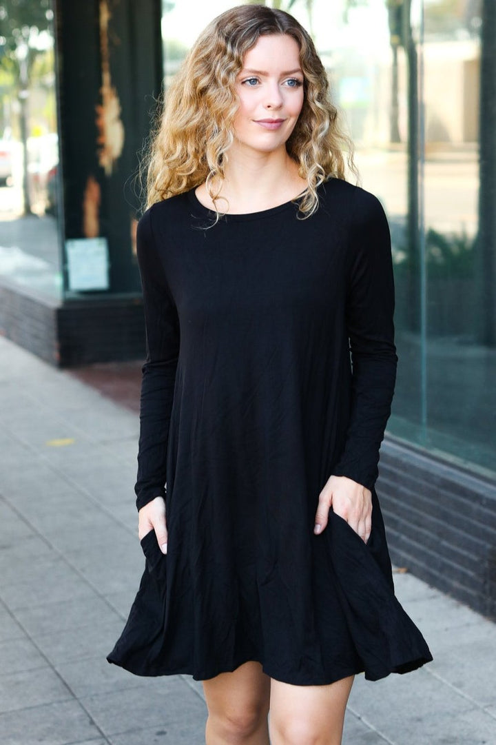 All About Class - Shift Knit Dress