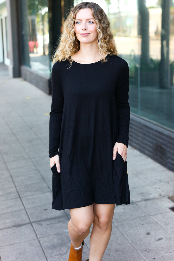 All About Class - Shift Knit Dress