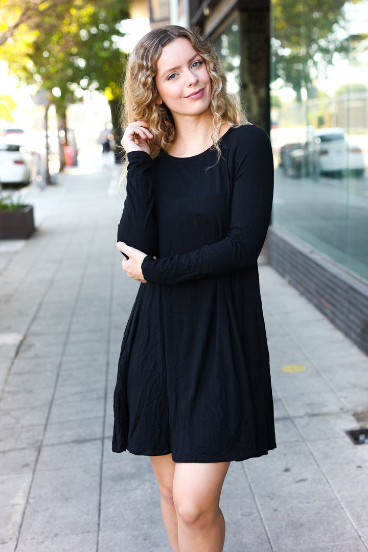 All About Class - Shift Knit Dress