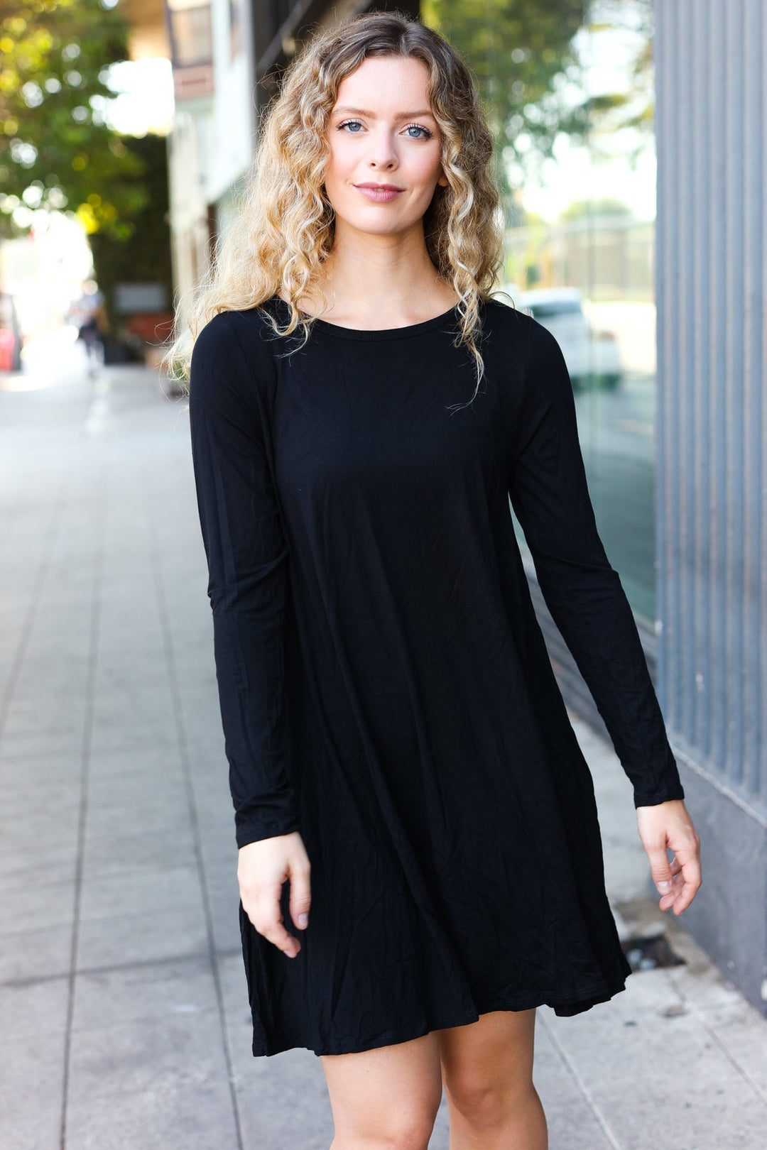 All About Class - Shift Knit Dress