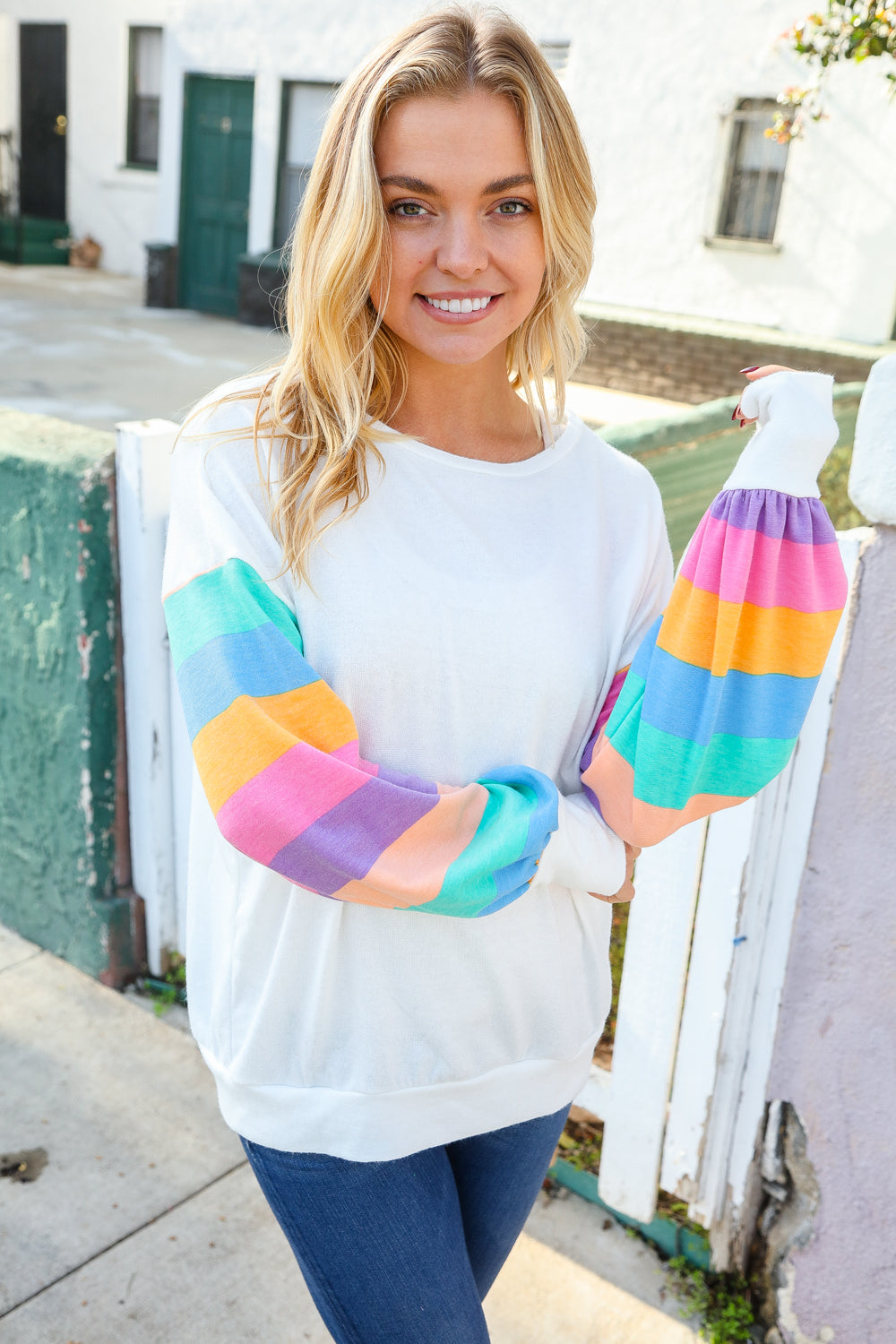 Bright & Cozy Hacci Knit Pullover