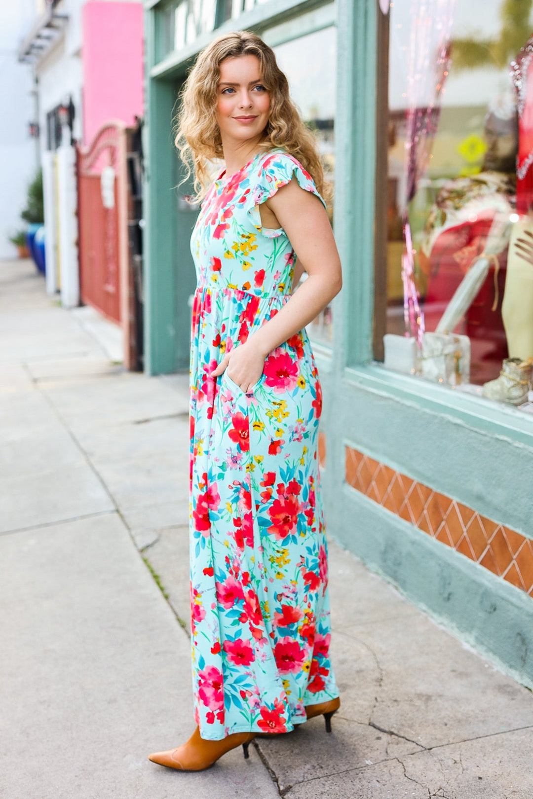 Stepping Stones Maxi Dress