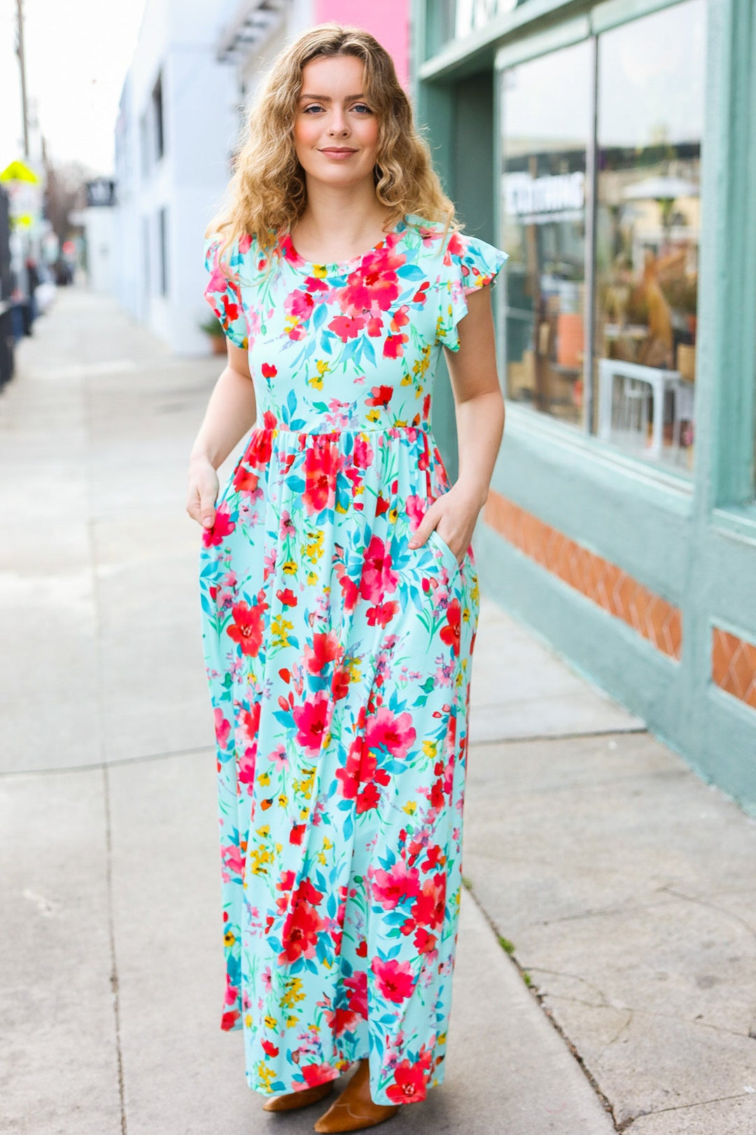 Stepping Stones Maxi Dress