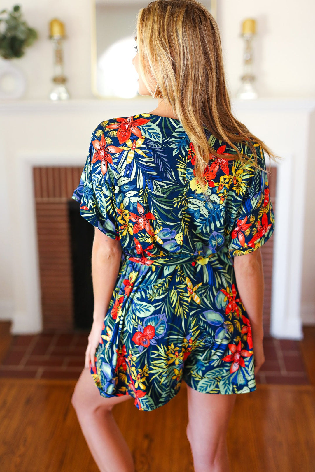 Floral Tropics Romper