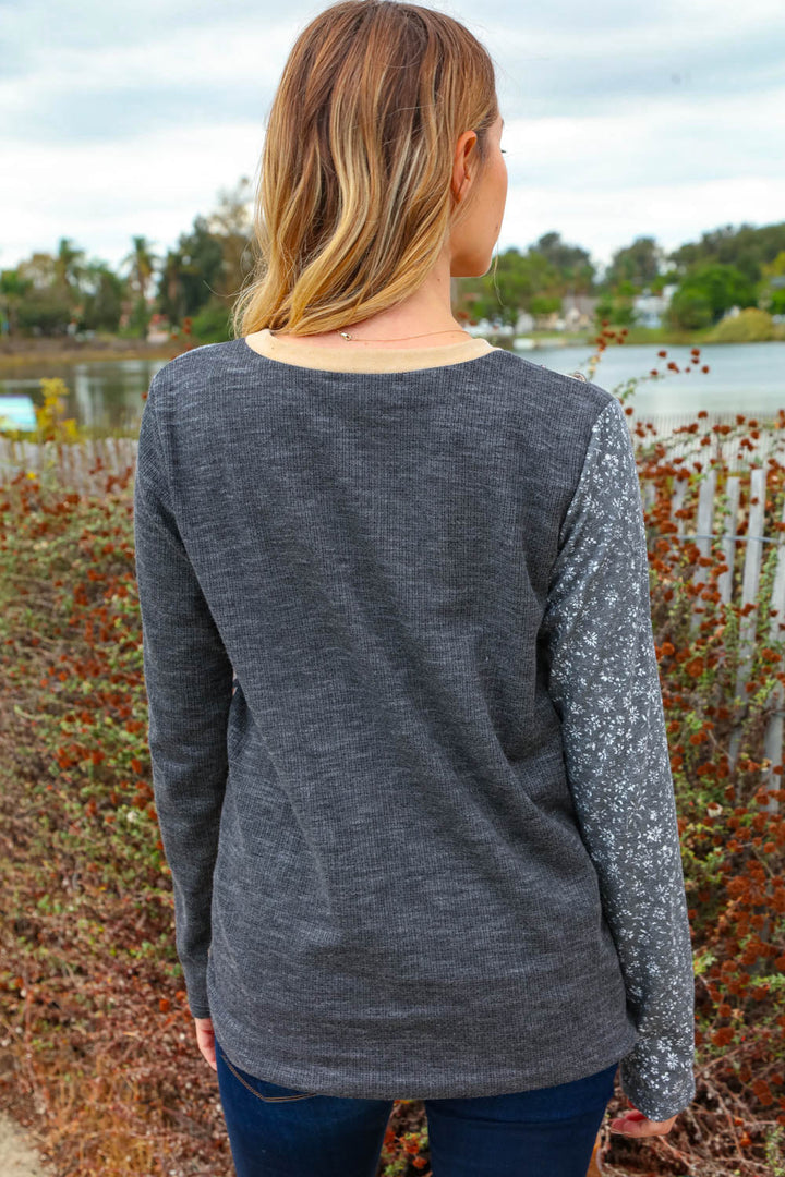 Dreamy Patchwork Thermal Top