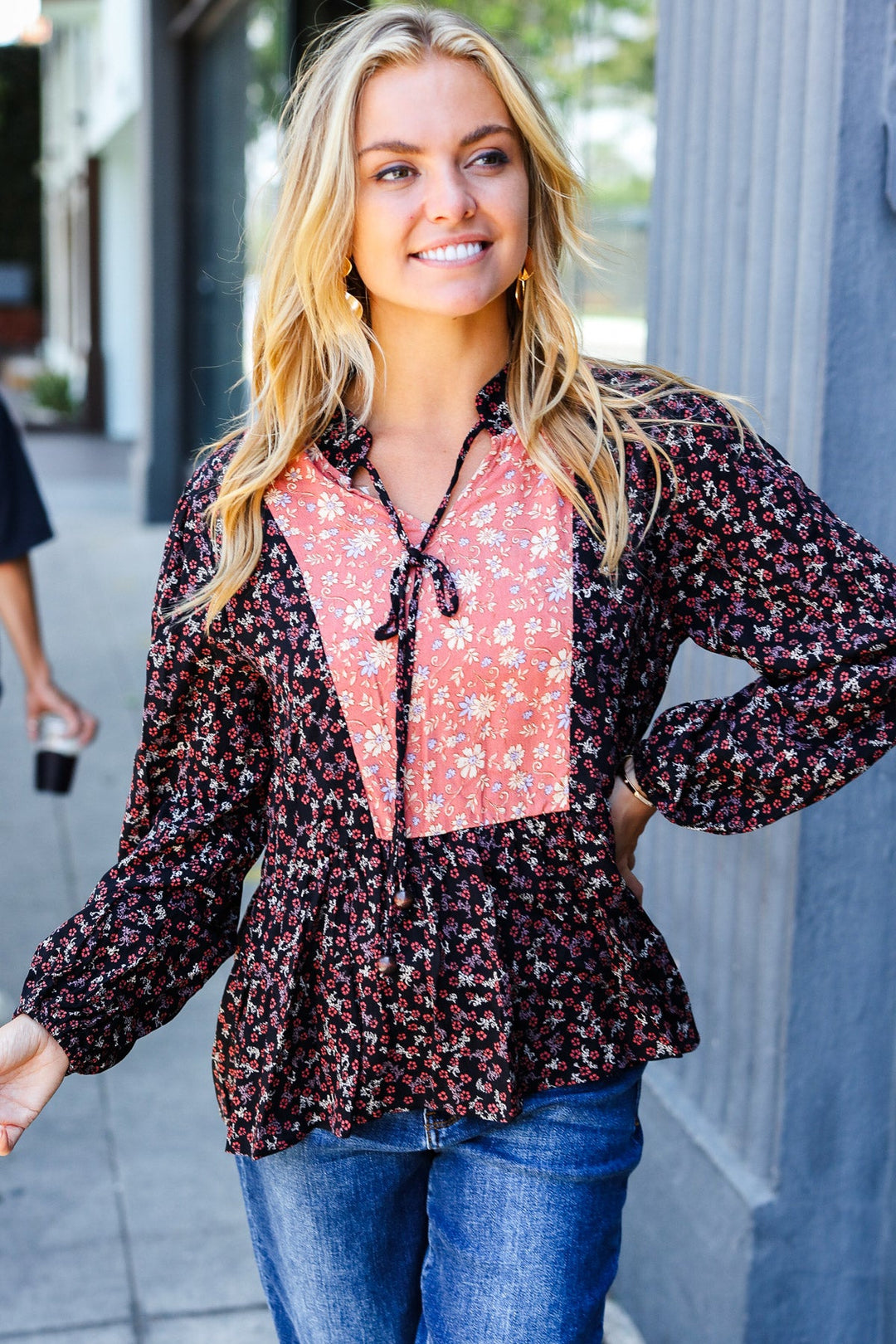 Prairie Fields Peasant Blouse