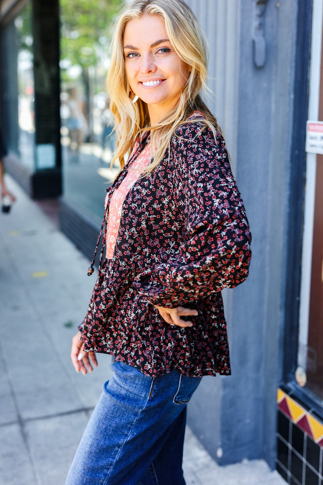 Prairie Fields Peasant Blouse