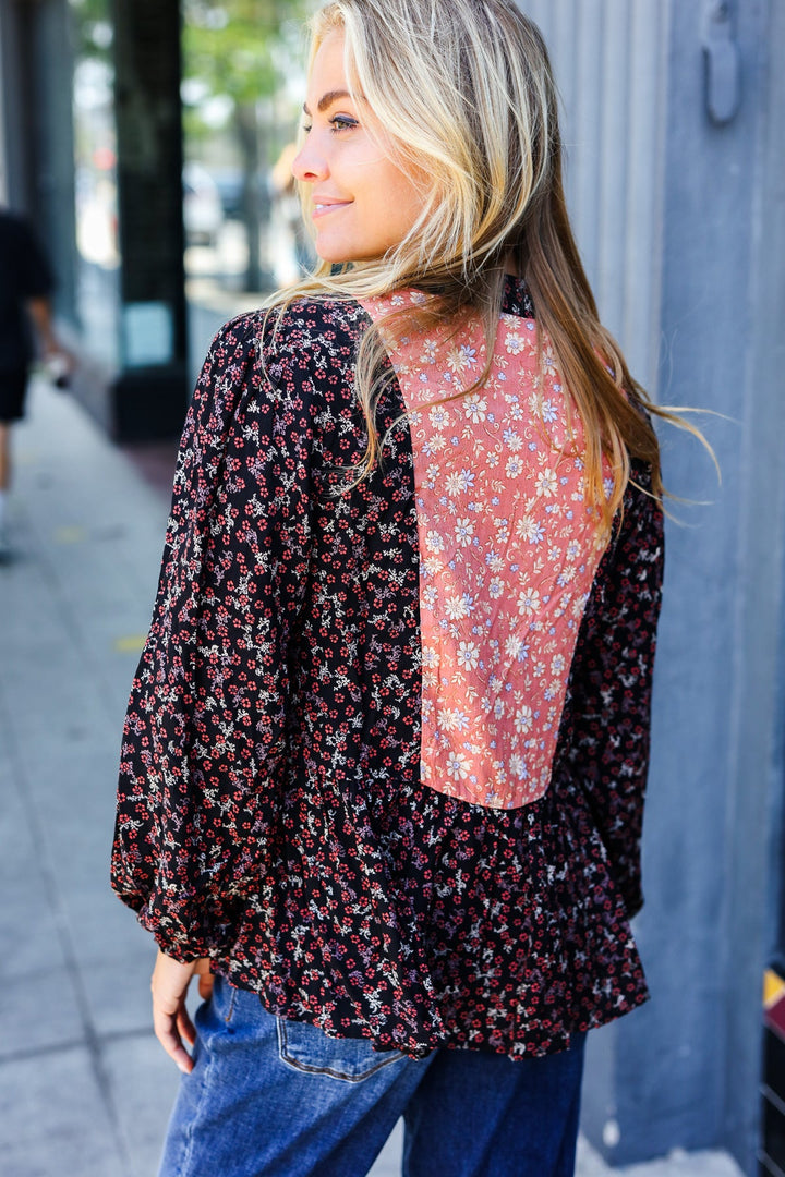 Prairie Fields Peasant Blouse