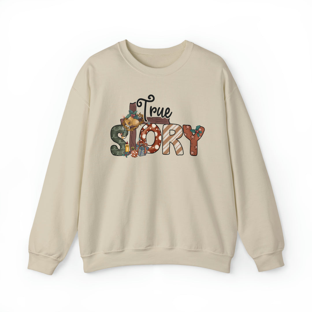 True Story Of Christmas - Unisex Crew-Neck Sweatshirt