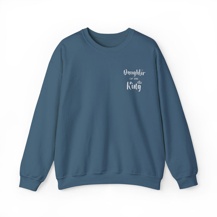 [Embroidered] Daughter of the King - Unisex Crew-Neck Sweatshirt