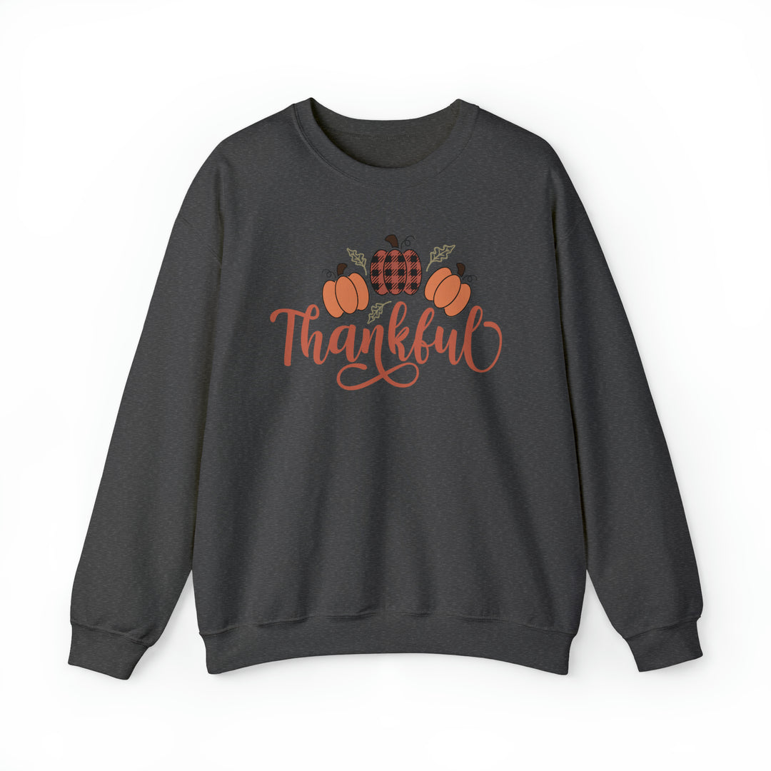 Thankful Pumpkins - Unisex Crew-Neck Sweatshirt