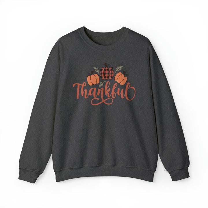 Thankful Pumpkins - Unisex Crew-Neck Sweatshirt