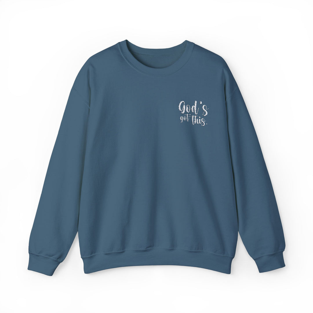 Embroidered God's Got This - Unisex Crew-Neck Sweatshirt