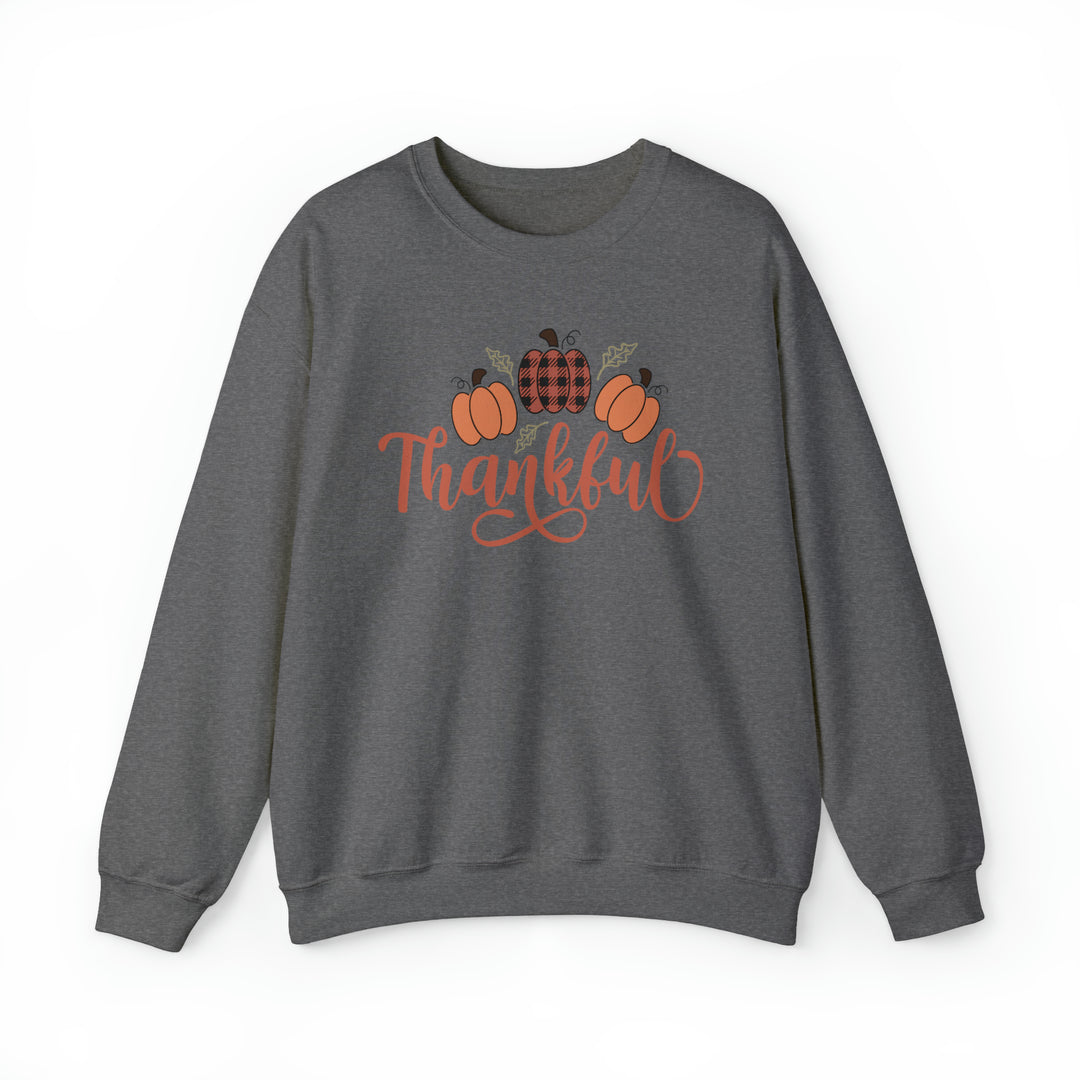 Thankful Pumpkins - Unisex Crew-Neck Sweatshirt