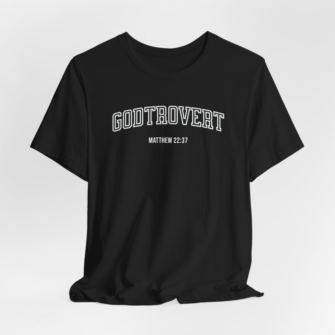 Godtrovert - Matthew 22:37 - Unisex Crew-Neck Tee