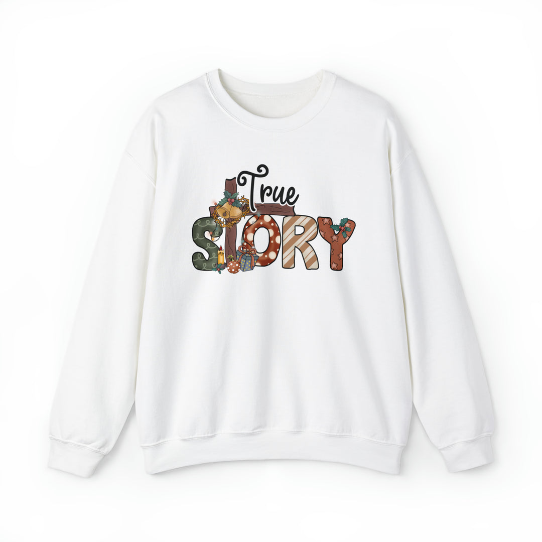 True Story Of Christmas - Unisex Crew-Neck Sweatshirt