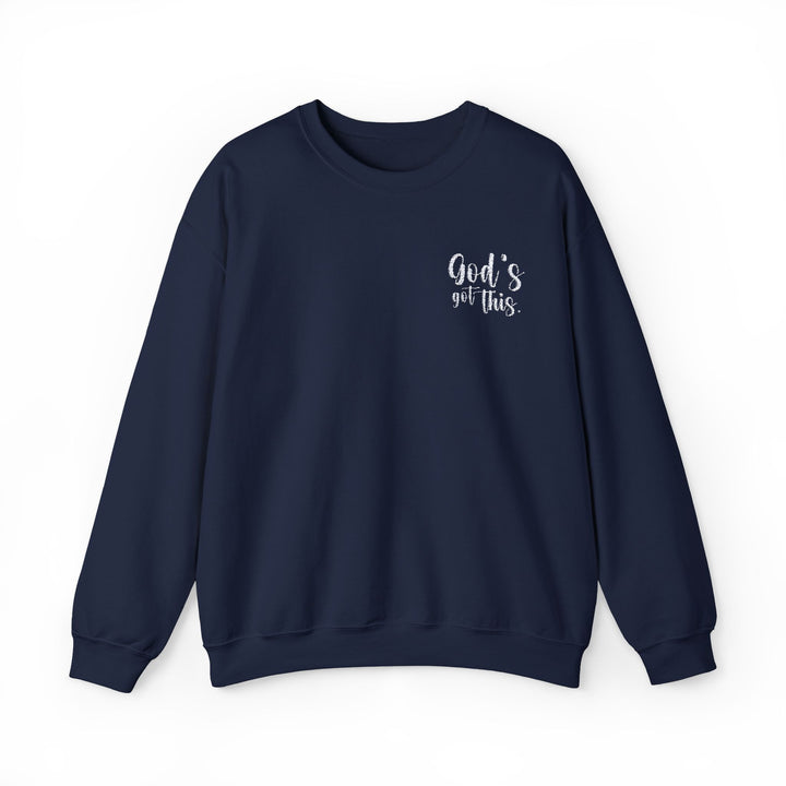 Embroidered God's Got This - Unisex Crew-Neck Sweatshirt