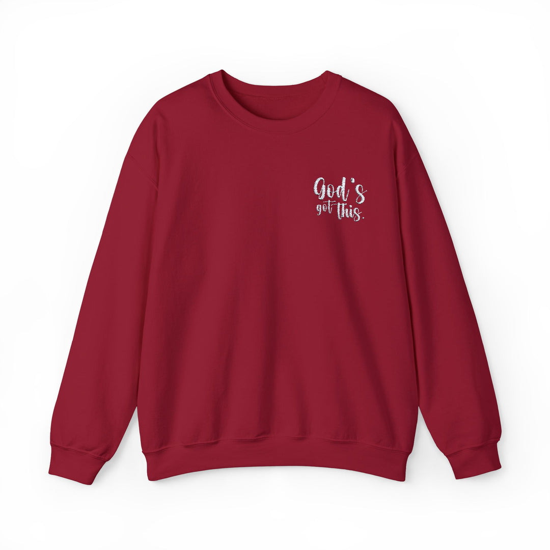 Embroidered God's Got This - Unisex Crew-Neck Sweatshirt