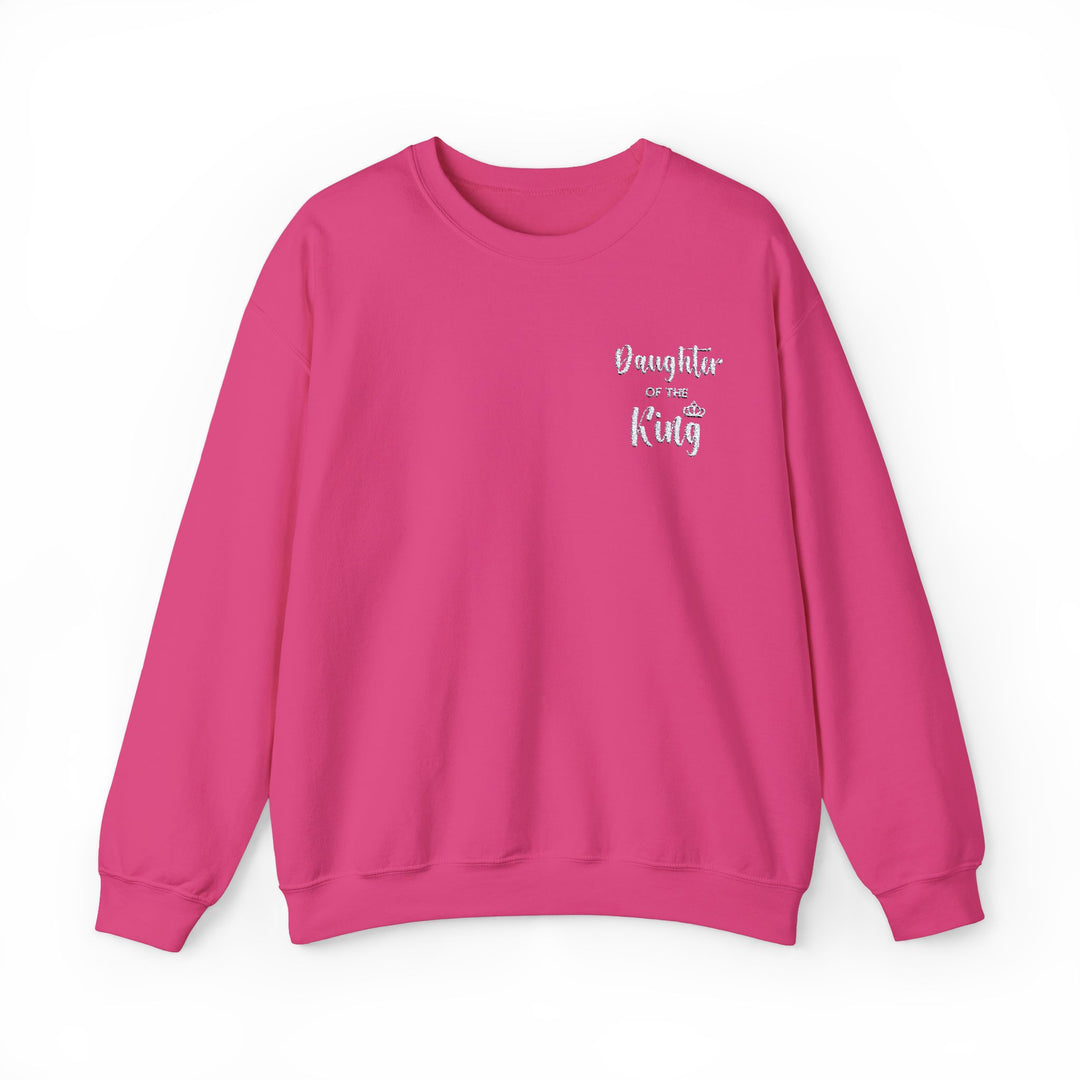 [Embroidered] Daughter of the King - Unisex Crew-Neck Sweatshirt