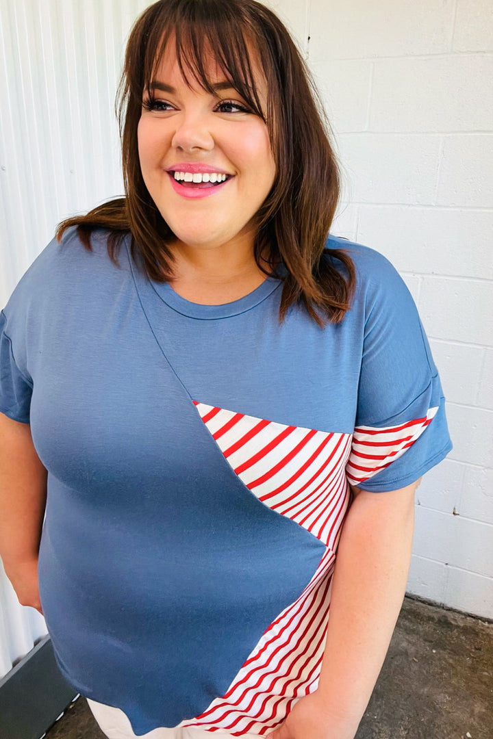 American Star Patriotic Top