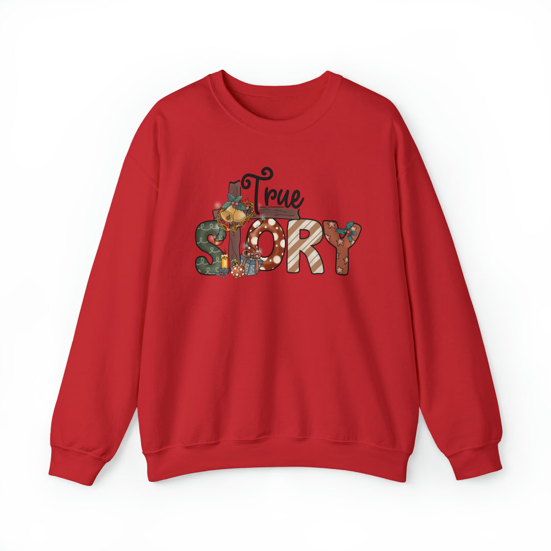 True Story Of Christmas - Unisex Crew-Neck Sweatshirt