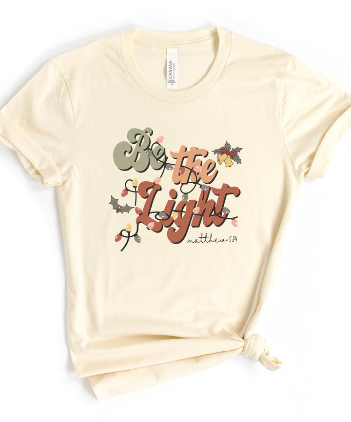 Be The Light: Christmas Lights - Unisex Crew-Neck Tee