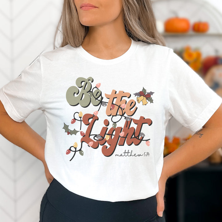 Be The Light: Christmas Lights - Unisex Crew-Neck Tee