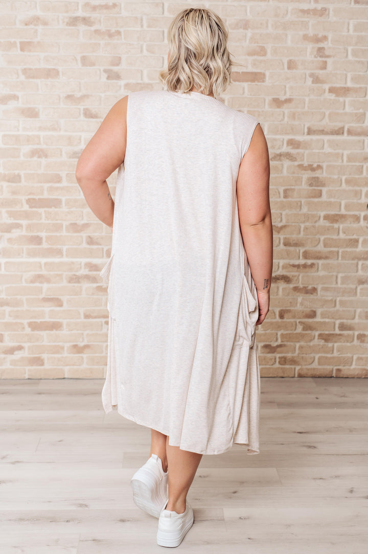 Breezy Beautiful Sleeveless Cardigan