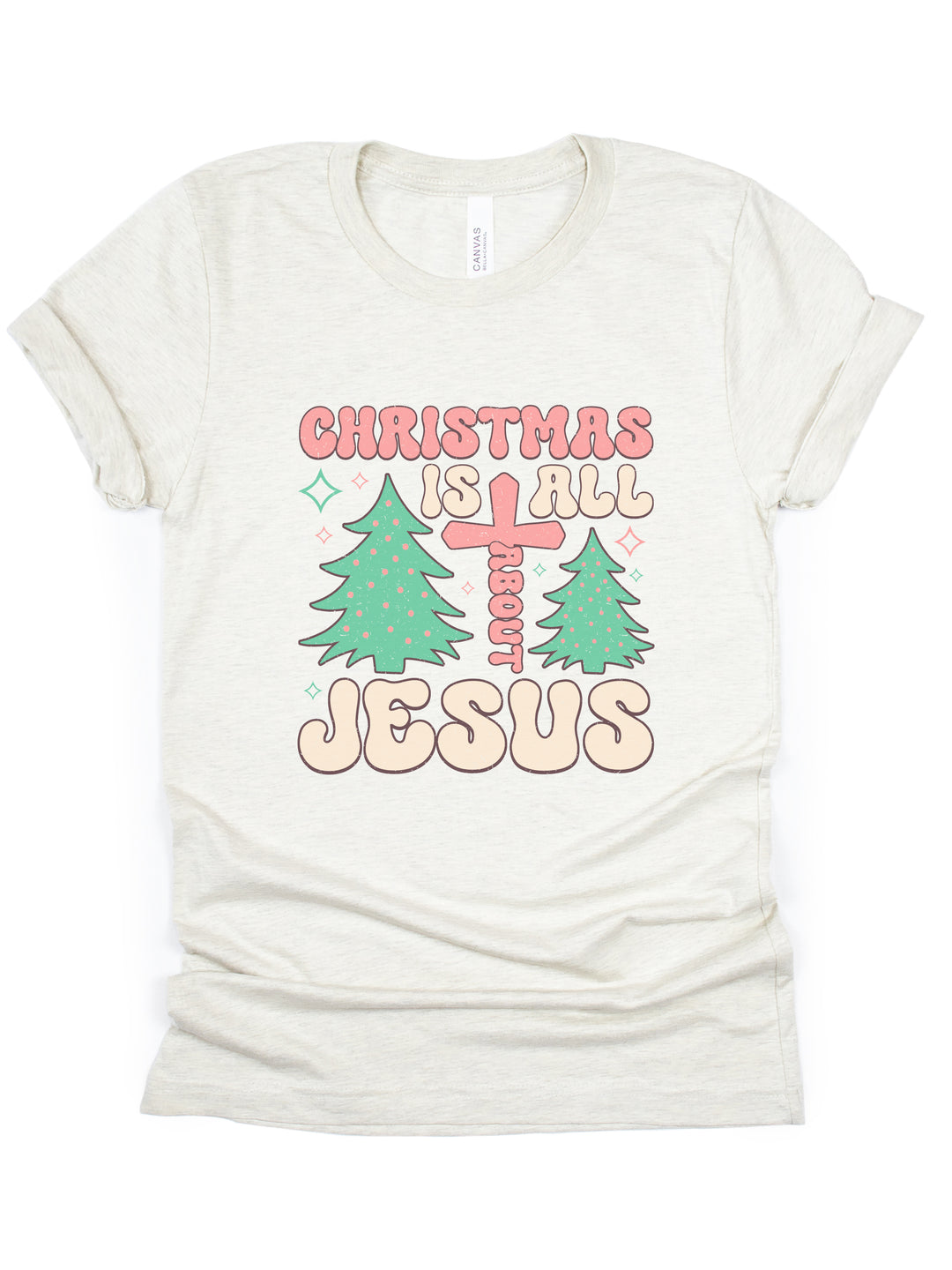 Christmas Is All About Jesus - Unisex Crew-Neck Tee