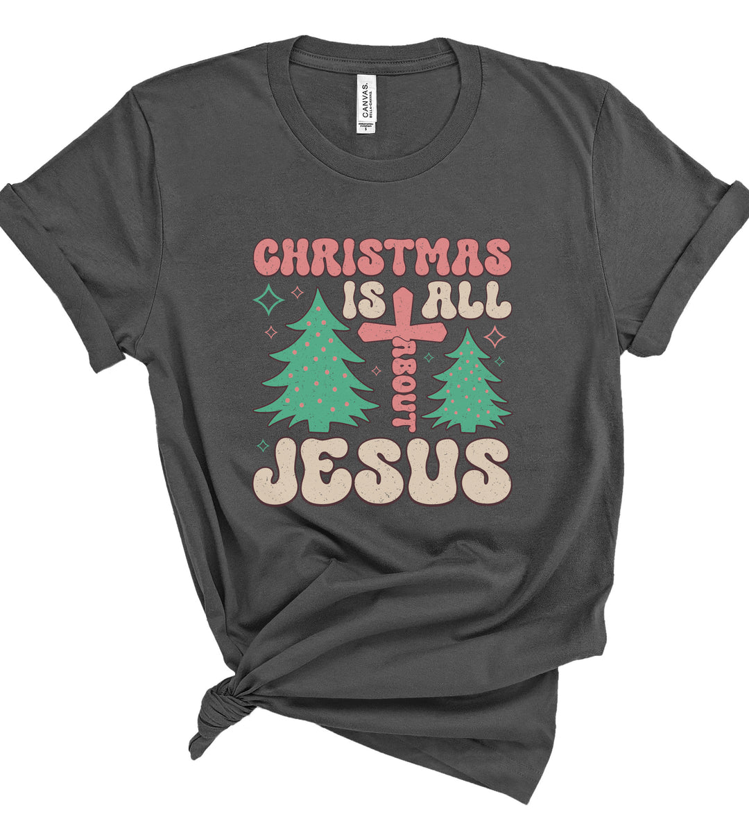 Christmas Is All About Jesus - Unisex Crew-Neck Tee