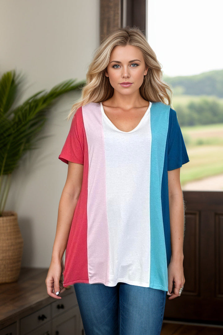 Radiant Color Dolman Top