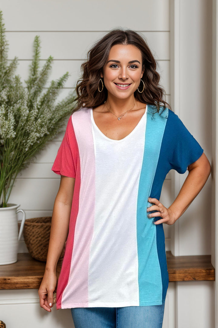 Radiant Color Dolman Top