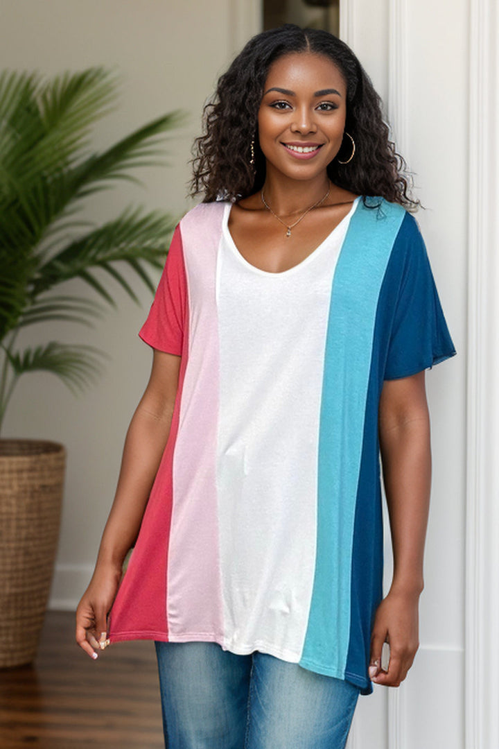 Radiant Color Dolman Top