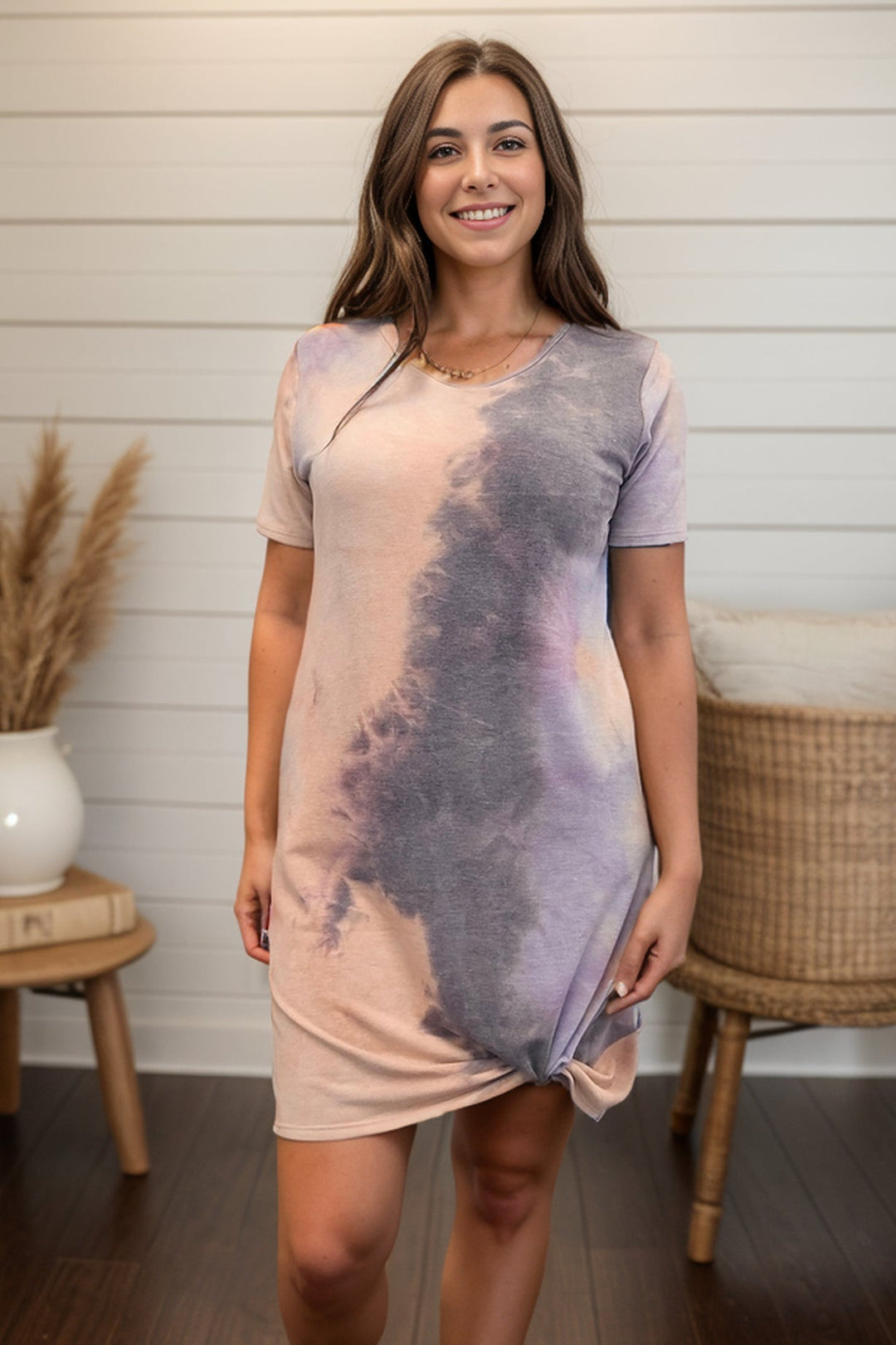 Sunset Hours T-Shirt Style Dress