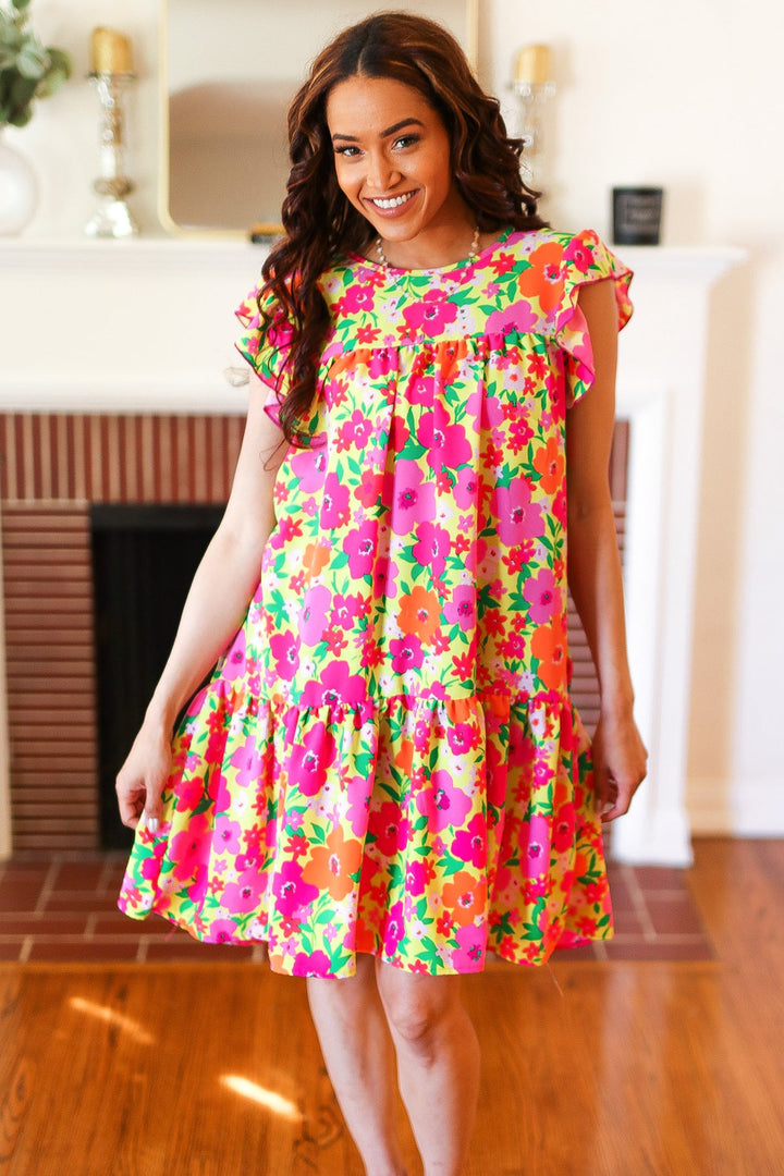 Summer Lovin' Floral Tiered Dress