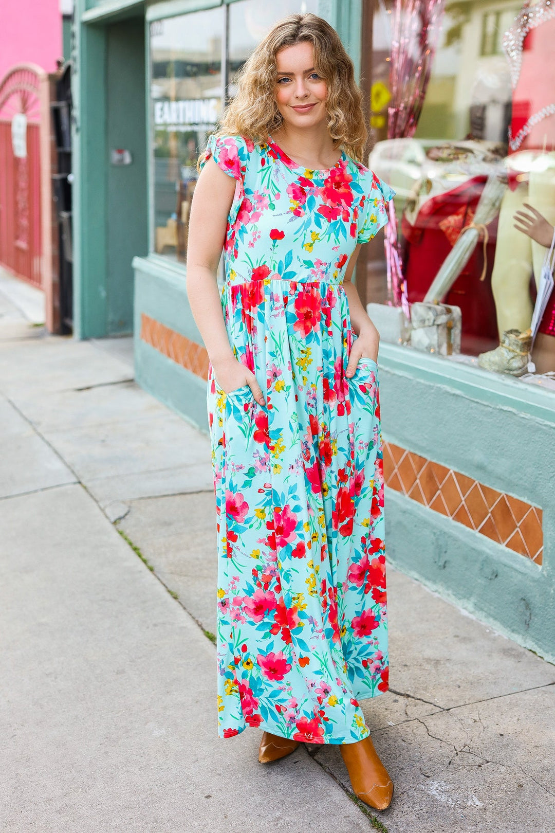 Stepping Stones Maxi Dress