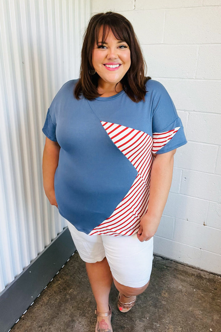 American Star Patriotic Top