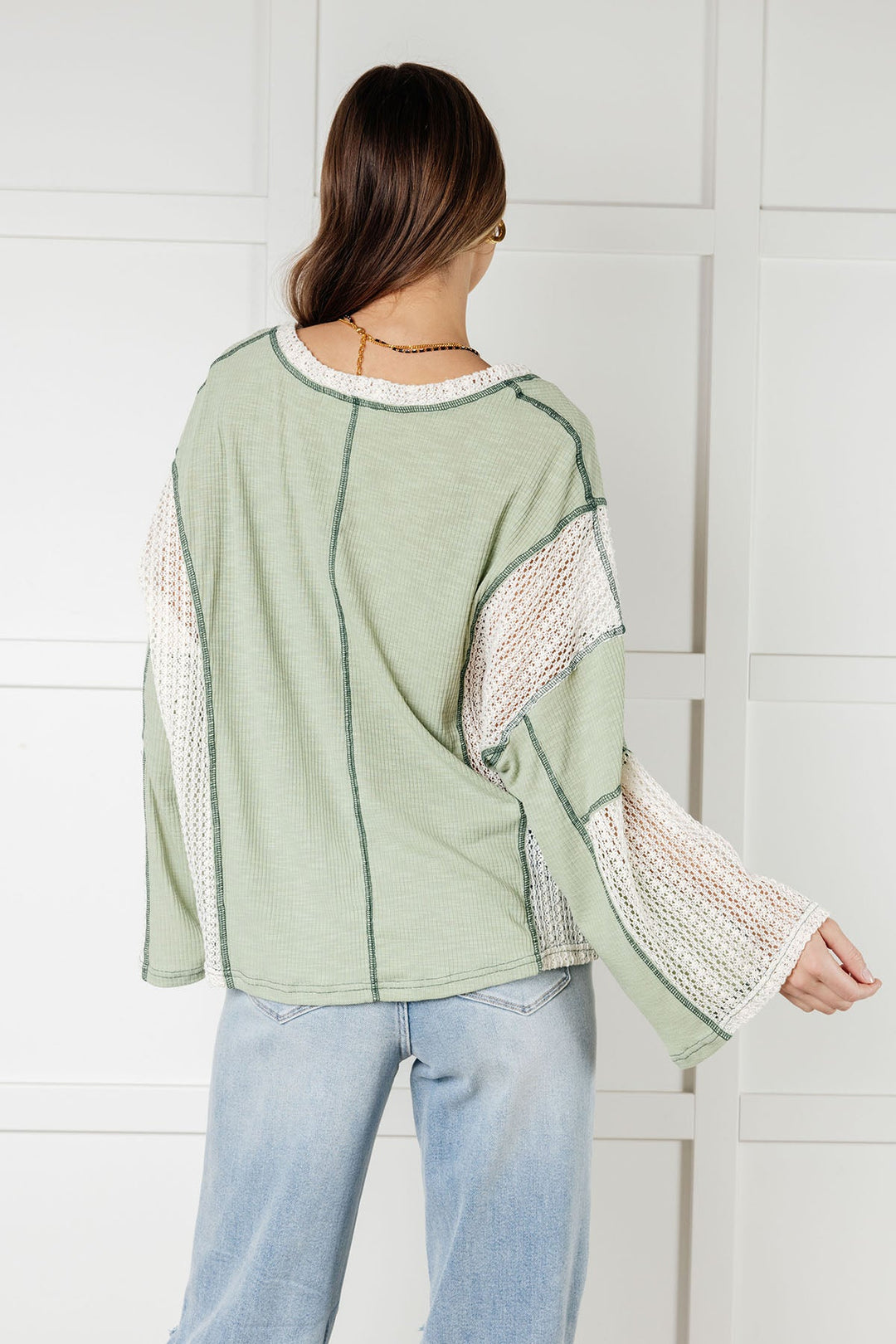 Rock & Cozy Patchwork Top