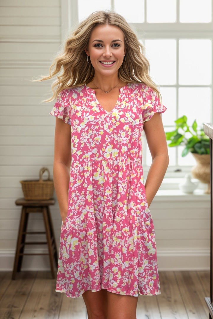 Floral Fun Babydoll Dress