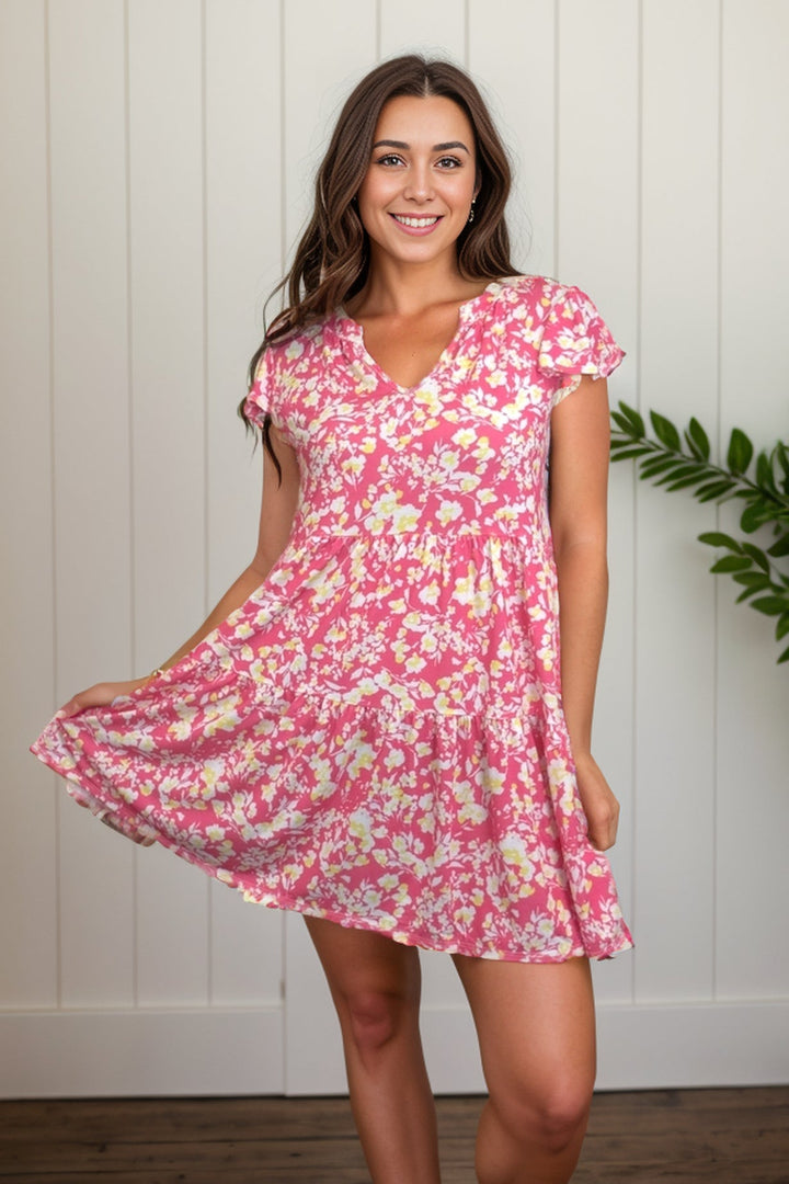 Floral Fun Babydoll Dress