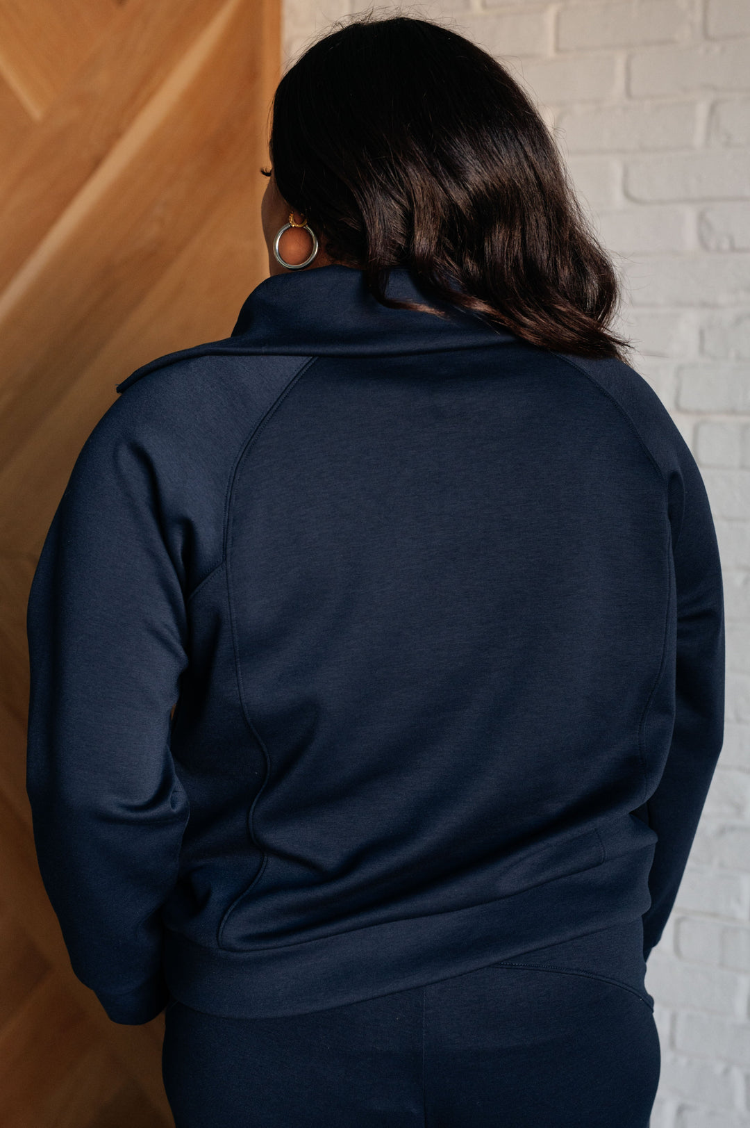 Travel Ready Half-Zip Pullover - Navy