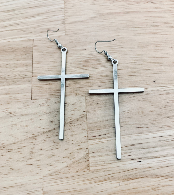 Power Of The Cross - Dangle Earrings