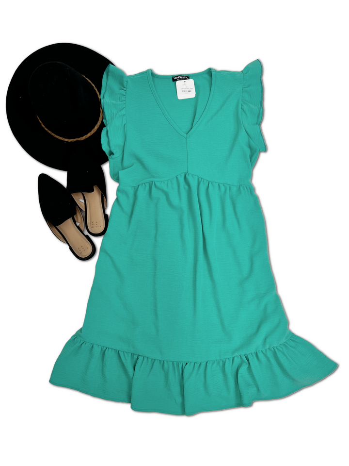 Sunny Days - Jade Dress