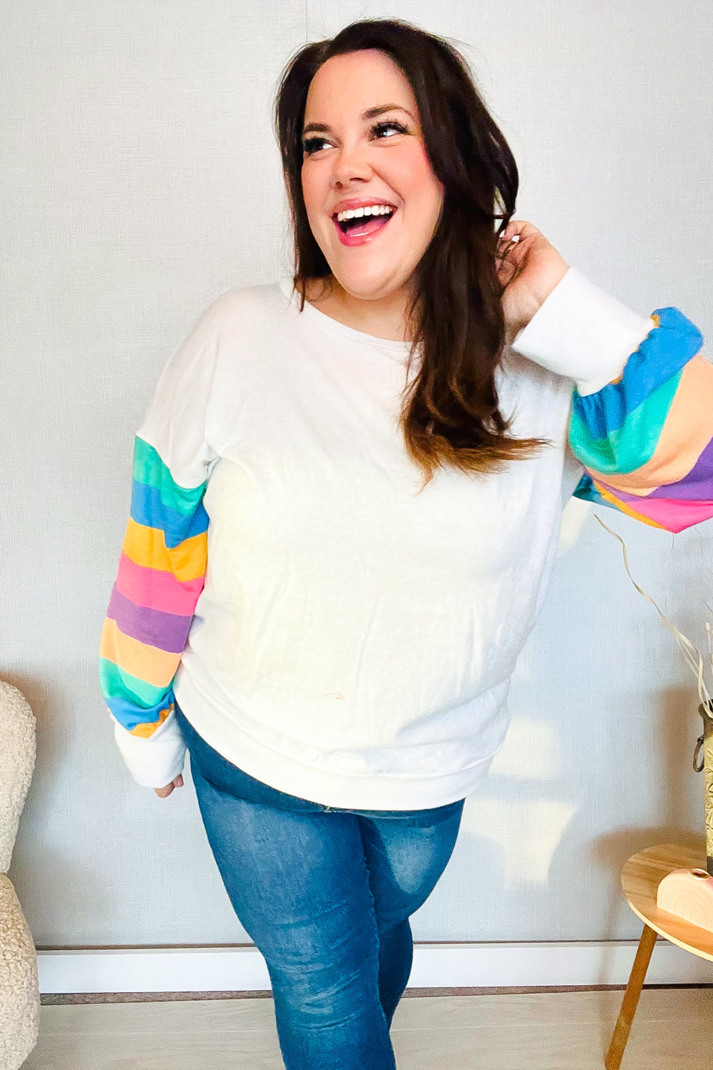 Bright & Cozy Hacci Knit Pullover