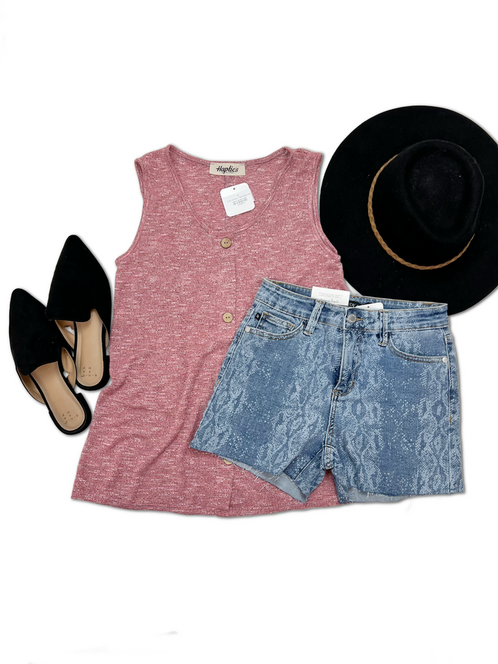 Pop Of Fun Sleeveless Top