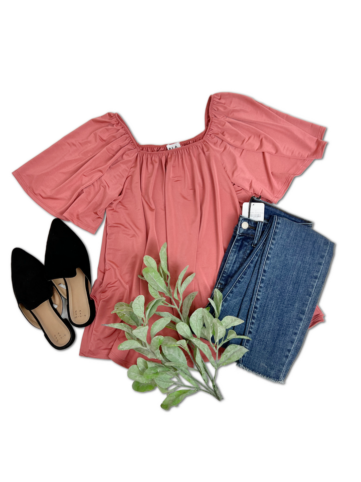 Casual Style - Mauve Top